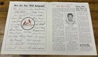 1950 Cardinals August News Newspaper Red Schoendienst Rare Mint Condition   