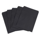 Sswbasics-large Black Paper Merchandise Bag - Case Of 500-matte Finish -flat