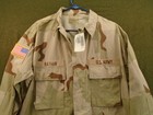 Us Military Army 3 Color Desert Camo Dcu Coat Large Regular New Bayhan 2003 87-q