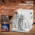 Milkshake Maker Machine 120w Electric Milk Tea Shaker Stainless Steel Commercial