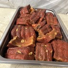Faux Food Tray  Fake Food   Ribs  Fake Ribs  Movie Set Fake Food Display 