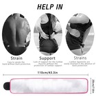 Men women Waist Trimmer Belt Burn Fat Sweat Body Shaper Weight Loss Girdle Gym