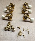 Vintage Style  Convertible Guitar Tuners  For Slot    Paddle Head  6 Pcs Screws