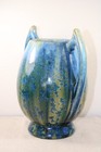 Art Nouveau Pierrefonds  Batwing Pottery French Crystalline Glaze  Free Shipping