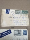 2    1950 Covers Trans Pac  Airmail Occ era Japan Dest    Maritime Theme historic 