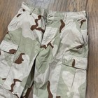 Vintage Us Military Pants Mens M Desert Storm Camo Ripstop Combat Trouser 32x33