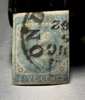 Us Stamps Us Csa 1862 5c Jefferson Davis  Confederate States     6 Used Cv 75