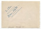 Carl Ravazza And Marc Platt Signed Album Page Vintage Autographed Signature