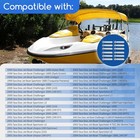 12pcs Darts Seat Clip Replacement 293730021 For Seadoo 2003-2006 Sportster 4 Tec