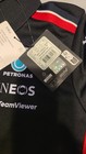 Mercedes Amg Petronas F1 Racing 2023 Women s Team Polo Shirt - Black white red 