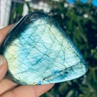 217g Natural Gorgeous Labradorite Quartz Crystal Stone Specimen Healing