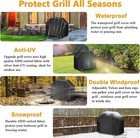 Bbq Gas Grill Cover Barbecue Waterproof Outdoor Heavy Duty Uv Protection 57 Inch