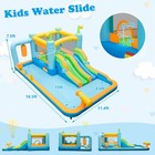 Inflatable Water Slide Giant Kids Bounce House Park Splash Pool Without Blower