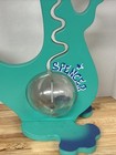 Vintage Big Belly Bank Dinosaur 22  Blue Wood Money Coin Bank    spencer   