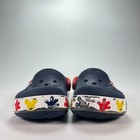 Crocs Fun Lab Mickey Lights Clog Navy Blue Lightweight Slip On Shoes Kids Size 8