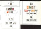 Sarawak Stamp Collection On 13 Scott Specialty Pages  1869-1965