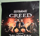 Creed Poster Original Concert Show Flyer W  Daughtry  Mammoth