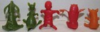 Nabisco Wheat   Rice Honeys Winnie The Pooh Spoon Sitters  Lot Of 5