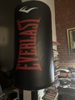 Everlast Freestanding Adjustable Punching Bag For Adults   Heavy Boxing Bag glov