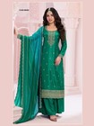 Indian Pakistani Eid Bollywood Dress Anarkali Salwar Kameez Ethnic Designer Suit