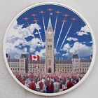 2017  30 Celebrating Canada 2 Oz  Pure Silver Glow-in-the-dark Color Proof Coin
