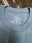 True Classic Indigo Large Men s T-shirt Short Sleeve  Crew Neck Basic Tee Shirt