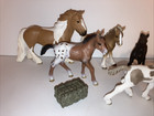 Lot Of  Schleich Horses  6  Foals  1  Horse