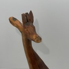 Genuine Besmo Hand Carved Wooden Giraffe Figurine Statue Sculpture 12  Kenya