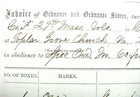 Civil War Poplar Grove Church Petersburg Virginia Springfield Rifle Invoice