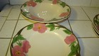 Pair Of  Vintage   Franciscan Dessert Rose 10-1 2    Dinner Plates  