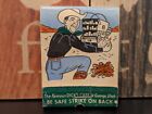Vintage Matchbook Complete Unstruck Full Feature Famous Dicks Cafe