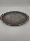 Vintage Rwp Wilton Armetale Oblong Pewter Dish Candy Nuts Serving Bowl Plate