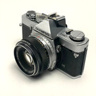 Olympus Om-1 Slr Film Camera 50mm Auto-s Zuiko F 1 8 Lens  1 Year Warranty