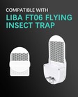 24 Pack Refill Glue Card Compatible With Liba Ft06 Flying Insect Trap    