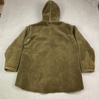 Vtg 1940   s Wwii Us Army Military Pile Field Parka Liner Jacket Size S m Fur Hood
