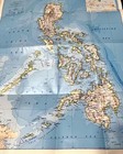 The History Of The Philippines Map July 1986 National Geographic Free Shipping