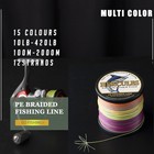 Hercules Braided Fishing Line 12 Strands 10-420lbs Camo Blue Fishing Line