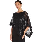 R m Richards Black Sequin Lace Overlay Dress Formal Evening Occasion Size 14