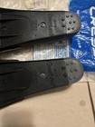 Cressi Gara 2000 Hf Free Dive Fins  Black  Size 7 8  40-41  New With Bag