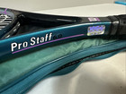 Wilson 6 0 Pro Staff Dual Tapered Beam 4 3 8 Grip Tennis Racket   Case