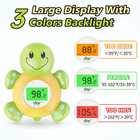 Baby Bath Thermometer  Digital Water Temperature Thermometers With 3 Color Backl