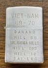 Vintage 1969-70 Snoopy Vietnam War Zippo Lighter Danang Hills  life A Is Bitch 