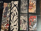 Punk Tattoo Costume Accessory Lot Studded Fingerless Gloves Cuffs Sleeves