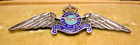 Boxed Wwii Birks Enamel  sterling Canadian Royal Air Force Sweetheat Pin C  1944