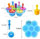 New Silicone Ice Pop baby Food Mini Mold 2pack Purple mint Green