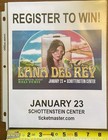 Lana Del Rey    la To The Moon    Tour 2018 Promo Concert Flyer Schottenstein Center