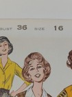 Butterick 9547 Jumper Dress Skirt Blouse Sewing Pattern Ladies 16 Vtg Uc Pockets