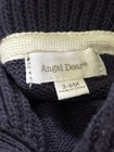 Angel Dear Navy Blue Cotton Cardigan Buttons Soft 3-6 Months