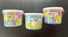 Perler  Beads Buckets - 2 Care Bears   1 Dinosaur Fused Bead Kits -new sealed 