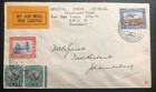 1931 Windhoek South West Africa First Flight Cover Ffc To Johannesburg